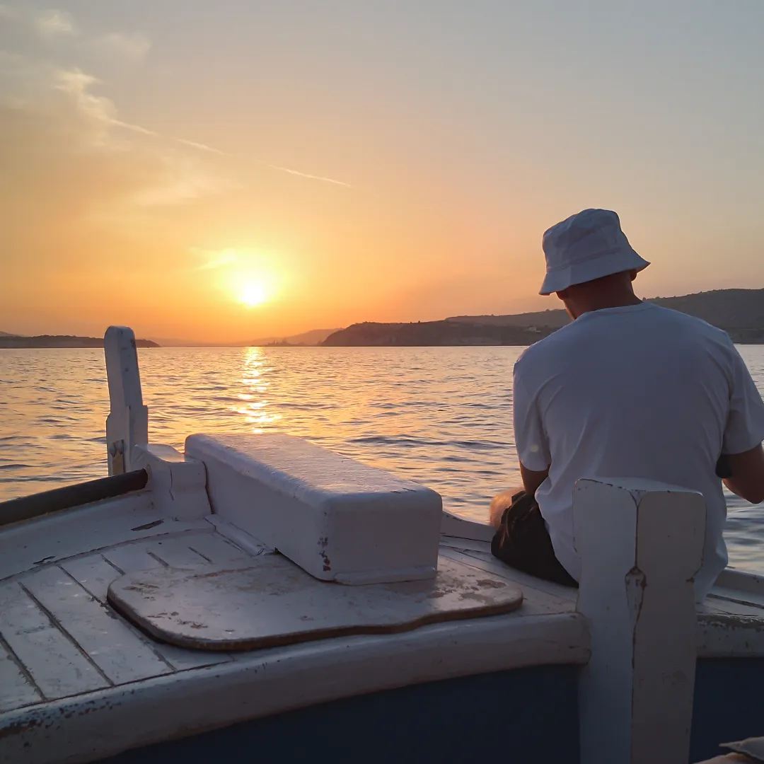 fishingtripskalives boat sunset fishingtripskalives boat sunset