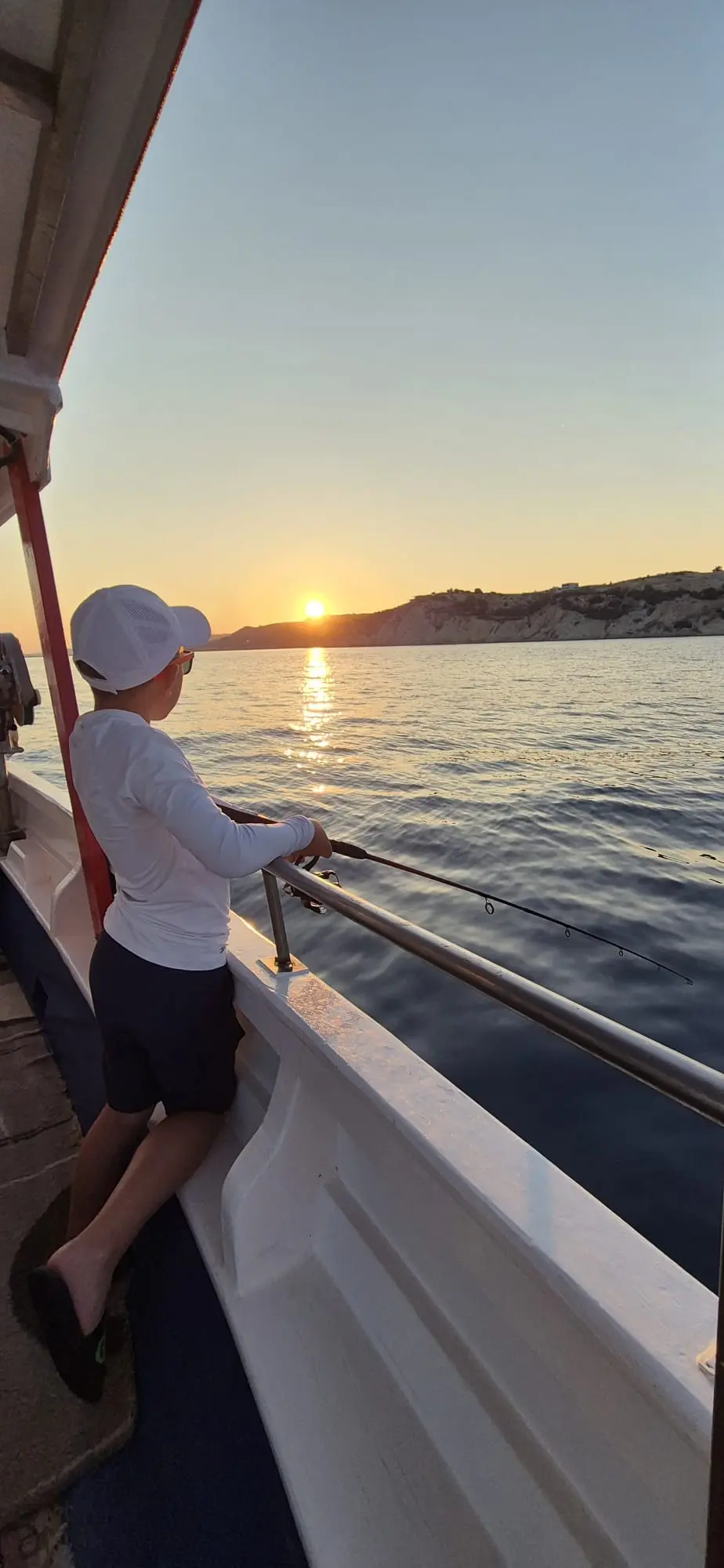 fishingtripskalives rod fishing sunset