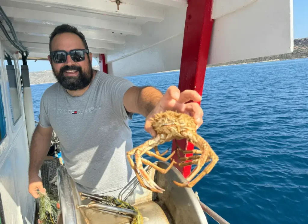 fishing-trips-kalives-chania-net-fishing-manolis-captain fishing trips kalives chania net fishing manolis captain